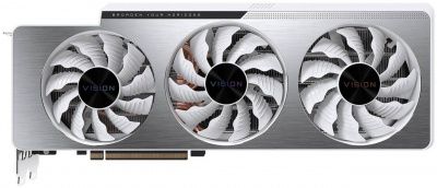 Видеокарта GeForce RTX 3070 Ti LHR Gigabyte VISION 8G OC LHR <GV-N307TVISION OC-8GD>