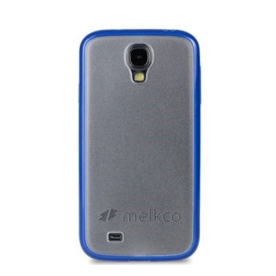 Накладка Samsung S4 I9500  Melkco Combined Dark blue/transparent white