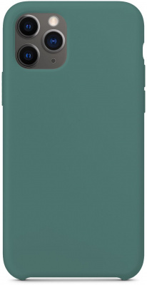 Чехол iPhone 11 Pro Max Silicone Case - Pine Green Темно-Зеленый