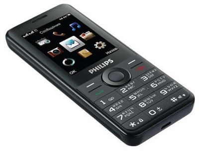 Телефон мобильный Philips XENIUM E168 Black