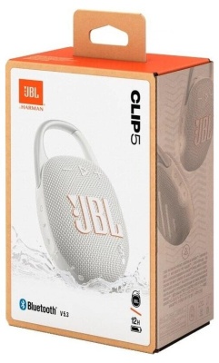 Портативная колонка JBL Clip 5 White