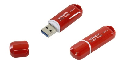 USB 3.2 ADATA 64GB AUV150-64G-RRD RED