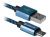 Кабель micro USB - USB синий 1м 2.1A DEFENDER USB08-03T PRO