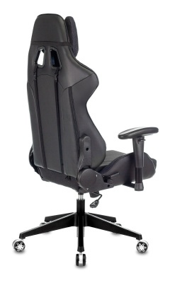 Игровое кресло Бюрократ VIKING 4 AERO EDITION черный искусственная кожа/ткань
