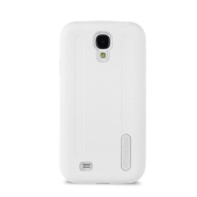 Накладка Samsung S4 I9500  Melkco Kubalt White/white