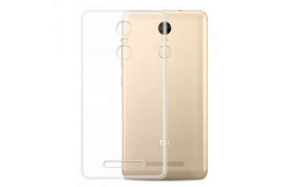 Накладка Xiaomi Redmi Note4 D&A силикон прозрачный 0,4мм
