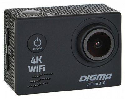 Экшн-камера Digma DiCam 310 Black