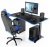 Игровой стол MaDXRacer Arena GTS14/BB (черный\синяя кромка)
