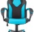 Игровое кресло Бюрократ Zombie VIKING Game 17 черный/синий текстиль/эко кожа крестовина пластик