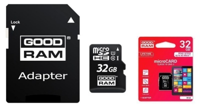 Карта памяти microSDHC 32GB Goodram V10 Class 10 UHS I