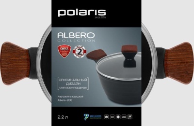 Кастрюля POLARIS ALBERO-20C 2,2л