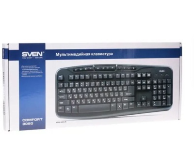 Клавиатура SVEN Comfort 3050 Черн.