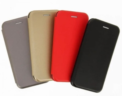 Чехол-книжка Xiaomi Redmi 5 Plus Aksberry Air Case черный
