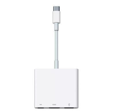 Адаптер-переходник многопортовый USB-C Digital AV белый Apple (MUF82ZM/A)