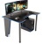 Игровой стол XGamer Basic XG14/BB (черный\синяя кромка)