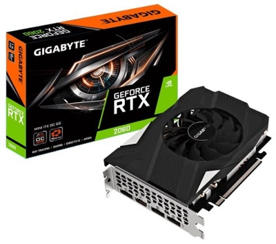 Видеокарта GeForce RTX 2060 6GB GDDR6 Gigabyte (GV-N2060IXOC-6GD)