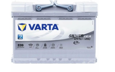 Аккумуляторы для транспортных средств VARTA E39 12V 70AH DYNAMIC SILVER