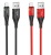Кабель HOCO U93 Shadow charging data cable for Lightning Red
