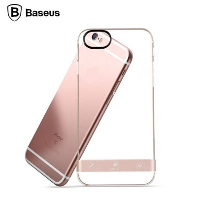 Накладка iPhone 6/6S Baseus Sky metal Rose gold