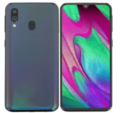 Смартфон Samsung Galaxy A40 4/64GB (2019) Black