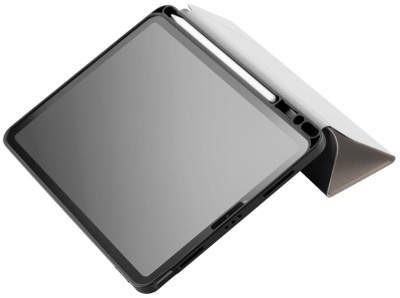Чехол-книжка iPad Air Momax Flip Cover серый         