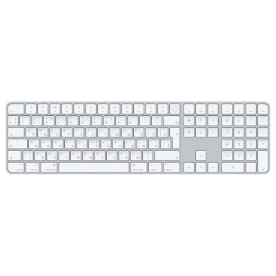 Беспроводная клавиатура Apple Magic Keyboard with Touch ID and Num - Russian MK2C3