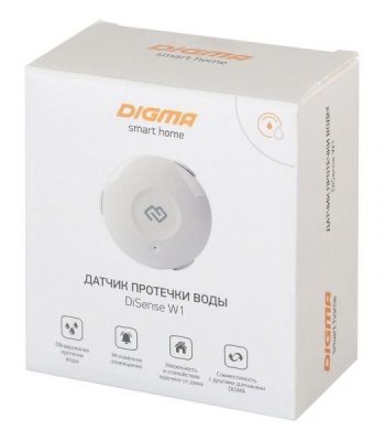 Датчик протечки воды DIGMA DiSense W1 белый