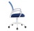 Офисное кресло Бюрократ CH-W695NLT/TW-05N/TW-10N темно-синий сетка/ткань крестовина пластик белый