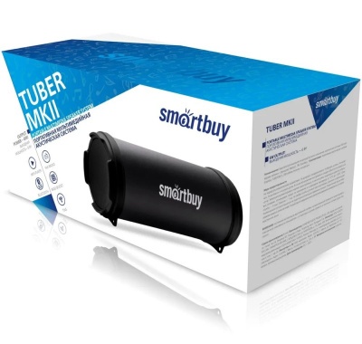 Акустическая система Smartbuy TUBER MKII, 6 Вт, черная (SBS-4100)/18