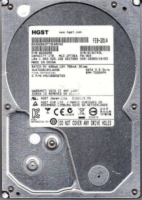 Жесткий диск 1TB HGST HUA722010CLA330