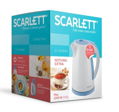 Электрический чайник Scarlett SC-EK18P60