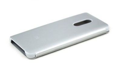 Чехол Xiaomi Redmi Note 4X Book Case серебристый