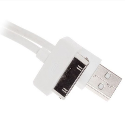 Кабель 30pin - USB Type-A белый 1м REMAX iPhone 4/4S