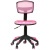 Детское кресло Бюрократ CH-299-F/PK/FLIPFLOP_P спинка сетка розовый сланцы колеса розовый