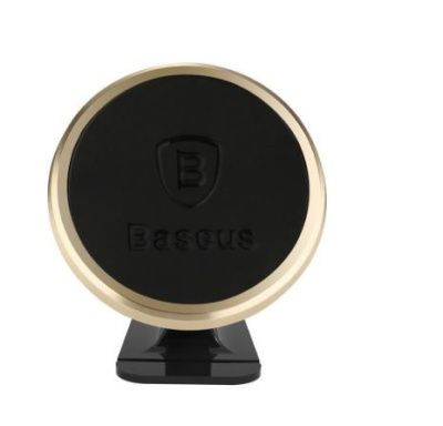 Автомобильный держатель магнитный Baseus 360-degree Luxury Gold