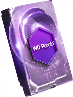 Жесткий диск 1TB WD WD10PURZ Purple для систем наблюдения