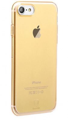 Накладка iPhone 7/8 Baseus Simple Series Transparent Gold