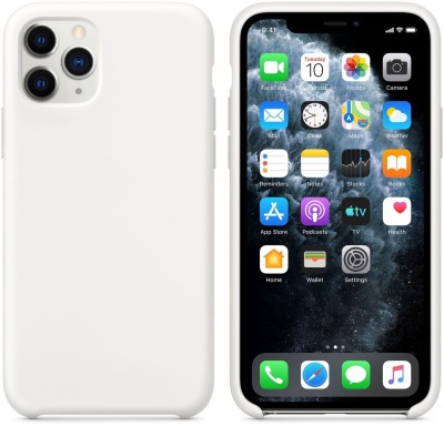 Чехол iPhone 11 Pro Silicone Case - White Белый