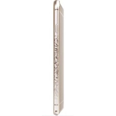 Бампер iPhone6 iBacks ip60007 Venezia Aluminium gold edge Champaign Gold