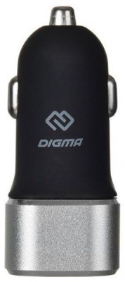Автомобильное з/у Digma DGCC-2U-QC3.0-BS 5.4A
