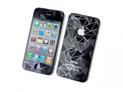 Защитная пленка iPhone 4/4S D&A Diamond F&D