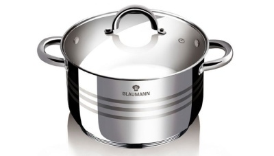 Кастрюля BLAUMANN GOURMET LINE BL-1009 5.8л с крышкой