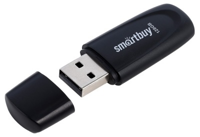 USB 2.0 Smartbuy 128GB Scout Black (SB128GB2SCK)