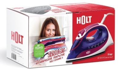 Утюг HOLT HT-IR-010 фиолетовый