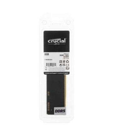 Оперативная память DDR5 8GB CRUCIAL CT8G48C40U5