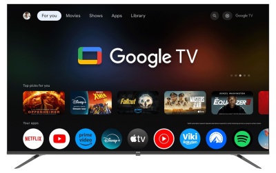 Телевизор 65" VOX 65GJU085B 4K UHD GoogleTV