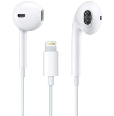 Наушники Apple EarPods with Lightning Connector MMTN2