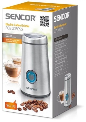 Кофемолка Sencor SCG 2052 WH
