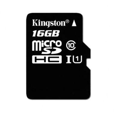 Карта памяти microSDHC 16GB KINGSTON 