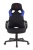 Игровое кресло Бюрократ Zombie RUNNER черный/синий текстиль/эко.кожа